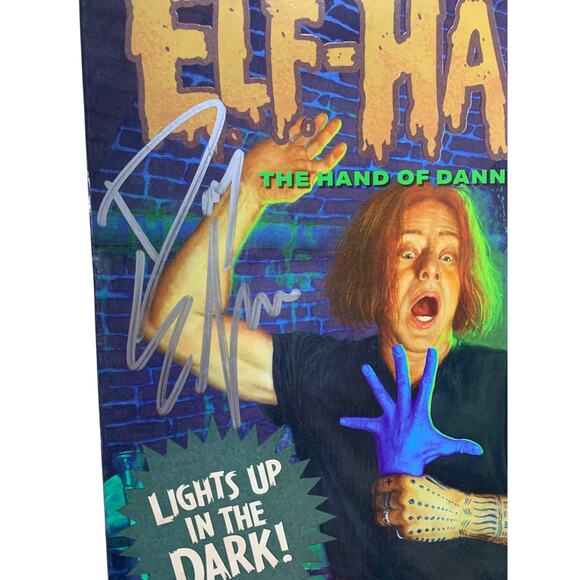 Danny‎ Elfman Signed Lightup Elf Hand rare Hollywood Bowl - Picture 2 of 5